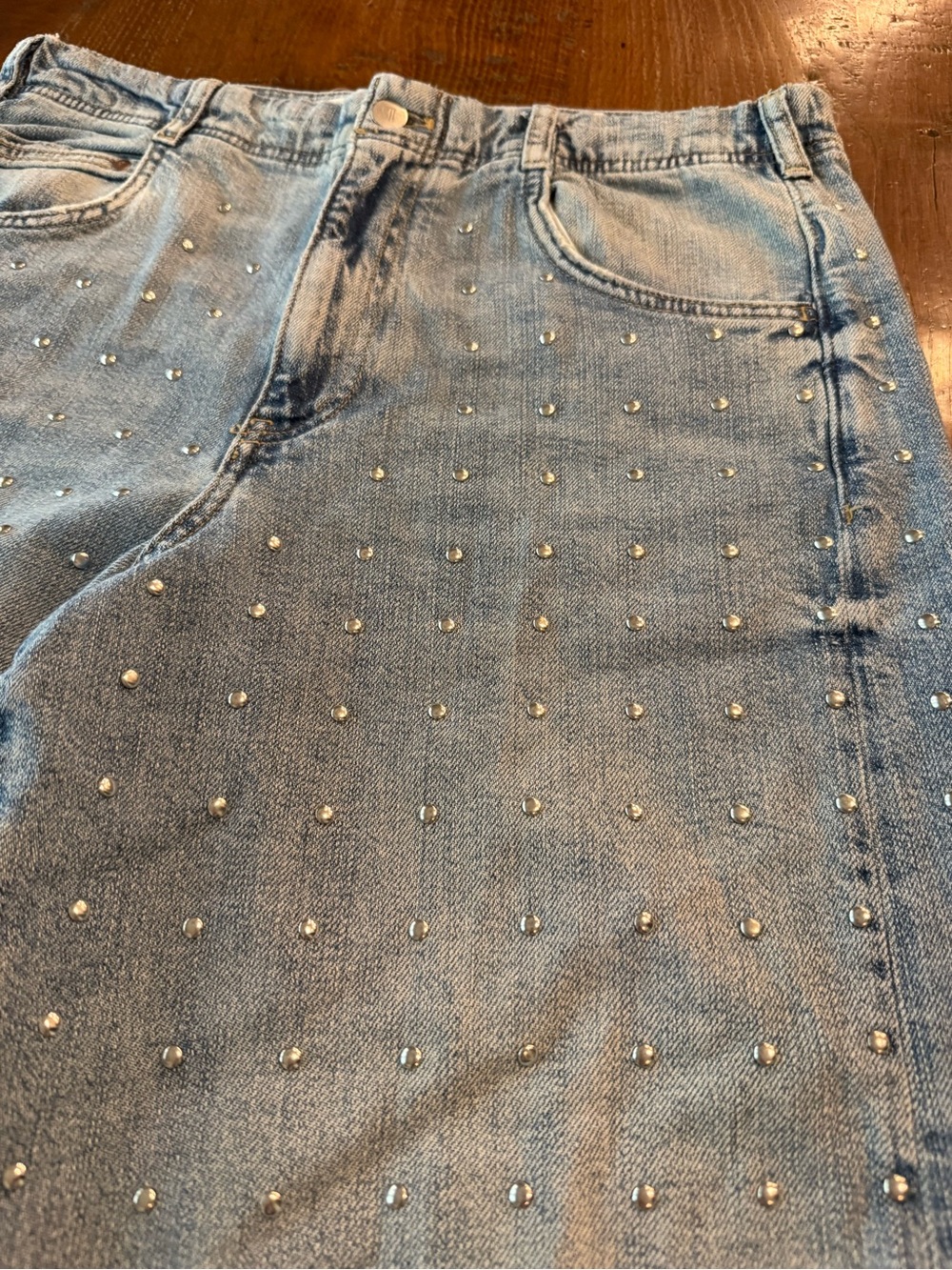 Pilcro Adi studded jean Anthropologie - Picture 4 of 10